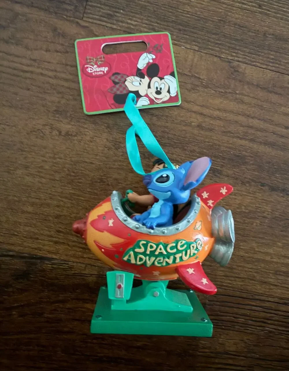 Disney Store LILO & STICH ROCKET 2013 Ornament NWT